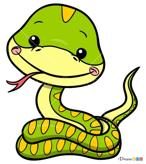 snake drawings|cute drawings of a snake.